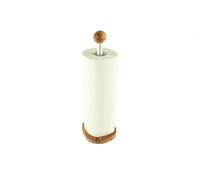 Porte-Rouleau De Papier Essuie-Tout En Bois D'Olivier/Aluminium