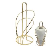 Porte-Rouleau De Papier Essuie-Tout Vertical De Table | Porte-mouchoirs en Or Rose De Style Nordique - Support De Rouleau De Papier Essuie-Tout Polyvalent Et Organisateur Peu Encombrant