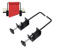 Porte-rouleau de papier fait main avec clips réglables et distributeur de rouleau de papier antidérapant en acier au carbone, adapté à la peinture et à l'artisanat