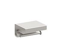 Herzbach Design iX Papierrollenhalter 17.815000. 2000 .09 acier inoxydable brossé, avec couvercle, montage mural