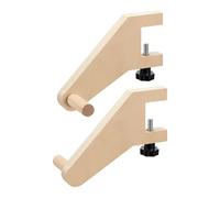 Porte-rouleau de papier kraft 1 paire - Peu encombrant - Chevalet de table | Support de table de papier cadeau, chevalet de coloriage pour coloriage, travaux manuels, enfants, adultes, adolescents
