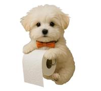 Porte-rouleau de papier | Porte-serviettes en papier en forme d'animal - Support créatif en forme de chien décoratif pour cuisine, petits espaces, ferme, salle de bain, comptoir, maison, chalet