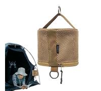 Porte-Rouleau de Papier Toilette de Camping - Sac de Rangement pour Porte-Papier hygiénique de Camping avec Crochet - Sac de Rangement de Rouleau Pliable de Support de Tissu portatif pour la Gimocool