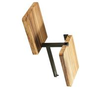 Porte-Rouleau de Papier Toilette en Bois rouillé, avec Rangement de lingettes, mouchoirs en Bois