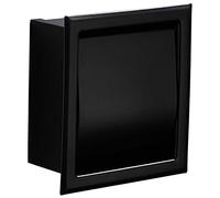 Porte-rouleau de papier toilette encastrable, double rouleau de papier en acier inoxydable, pour salle de bain, support mural pour papier