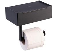 Porte rouleau de papier toilette mural avec boîte pour lingettes [infactory]
