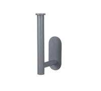 Porte-Rouleau De Papier Toilette Porte-Rouleau de Papier Toilette Simple en Plastique, sans perçage, Auto-adhésif, Support Rangement Mural for Salle Bain et Cuisine, décoration intérieure(Gray)