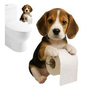Porte-Rouleau de Papier Toilette - Support de Rangement en Forme de Chien, Organisateur de Serviettes | Dispositif de décoration Murale pour la Maison, système d'accessoires Amusant pour Salle de