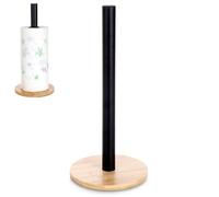 Porte-essuie-tout en métal noir 32,5 cm