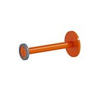 Porte-rouleau de papier VitrA Sento Kids A4491467 d= 58 x 130 mm, fixation murale, zamak, finition orange