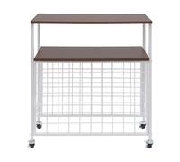 Porte-rouleau de vinyle, support de rangement pour salle de bricolage, diable à roulettes pour bureaux, ateliers, studios de peinture, magasins d'artisanat 59 x 25 x 72 cm