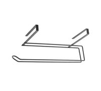 Metaltex Porte-rouleau de cuisine Easy-Roll LAVA, noir mat