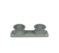 Porte-Rouleau en Haut Compatible Avec Gorenje 244489 Avec 2 Rouleaux
