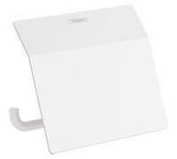 Porte rouleau papier toilette mural blanc mat Addstoris Hansgrohe