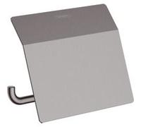 Porte rouleau papier toilette mural gun metal Addstoris Hansgrohe