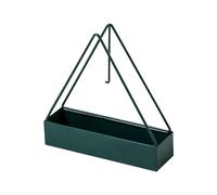 Porte-rouleaux de cuisine, portable, triangulaire, plateau de recyclage, support vertical pour l'extérieur, piscine, terrasse, plateau de bobine de feu, insert de tiroir à épices (vert, taille unique)