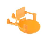 Porte-Rouleaux de Toilette Lecture Amusante - Hilare, Rangement Mignon, déco Fun | Salle de Bain, Cuisine | Personnes Qui Aiment l'humour, ménages,Orange