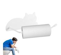 Porte-rouleaux en papier de cuisine, porte-rouleaux de papier hygiénique, étagère suspendue avec design chat pour la maison voyage ferme réfrigérateur appartement invités