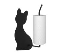 Porte-rouleaux en papier de cuisine, porte-rouleaux de papier hygiénique - étagère suspendue avec design chat pour maison voyage réfrigérateur ferme