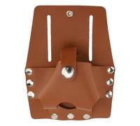 Porte-Ruban à mesurer en Cuir PU, Sac à Outils Multifonctionnel, Pochette pour Ruban à mesurer pour charpentiers, ouvriers du bâtiment, idéal, léger et Durable 7,5 x 9,2 x 13,1 cm