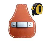 Porte-ruban en cuir - Clip ceinture à outils | Ruban universel mesure la fixation du sac | Support de forage | Outils, ceintures, fixations, clips, organisateur pour travaux de réparation de