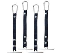 Porte-ruban En En Polyester Réglable, 4 Pièces, 18x6x0,5 Cm, Organisateur D'outils De Ruban Adhésif, Porte-outil Des Bandes Électriques, Conception Résistante À La Rouille, Pour Warehouse Auto