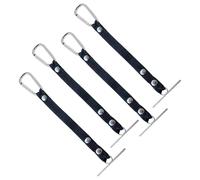 Porte-ruban En En Polyester Réglable, Fixation De Bande De Clip Facile, 18x6x0,5 Cm, Jeu De Ruban À 4 Pièces, Courroie D'outils T Organisateur, Utilisation Polyvalente, Pour L'entrepôt, La Con
