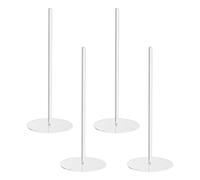 Porte-Rubans Organisateur Rack | Lot de 4 supports en acrylique gain de place grande capacité pour rouleaux de crochet | Organisateur Porte-Bobines pour Fil et Ruban - pour Artisanat Emballage Maison