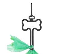 Porte-Sac À Crotte De Chien | Pince Porte-Sac à Déchets Léger pour Animal | Distributeur De Sachets À Déjections Pour Animaux, Accessoires De Promenade Pour Chien | Organisateur D'Affaires Pour