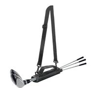 Porte-sac de golf - sac extérieur pour club de golf | réservoir pour accessoires pour jeunes, sac de rangement résistant aux rayures avec épaule réglable pour les golfeurs adolescents