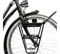 Porte sacoche avant pour fourche rigide ou suspendue ( Noir )