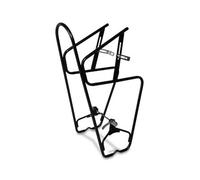Porte-sacoches avant sur fourche rigide et frein V-brake Minoura ( Noir )