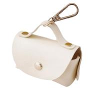 Porte Sacs Crotte - Étui Imperméable PU Déjections Canines | Fixation Boucle Distributeur Déchets | Parc Camping Communauté Sites Pittoresques Maison Voyage Randonnée Kit Animal Portable Léger Clip Fa