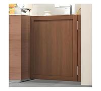 Porte Saloon Couloirs Intérieurs Portes Battantes en Bois, Style Western Porte Cowboy Porte De Séparation, Porte De Bar Saloon for Escalier Salle,Gris(A,W80xH120cm(31.50x47.24in))