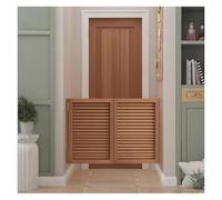 Porte Saloon en Bois Style Western，Portes Battante Rétro À Persiennes，Battantes Couloirs Intérieurs de Séparation pour Bar,Escalier,Salle de Bain,Cuisine,Chambre,Balcon(B,W140xH80cm(55.11x31.49in))