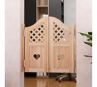 Porte Saloon Portes Battantes de Saloon Vintage Portes de Café, Porte Western à Loquet en bois Non Peint pour Porche Intérieur, Portes de Salon de Café Robustes avec Charnières en Métal ( Size : W105x