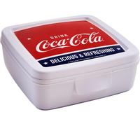 Porte-Sandwichs Coca-Cola,Porte-Tartines 14,5 X 14,5 X 5,5 Cm,Porte-Sandwichs Coca-Cola Made In Italy