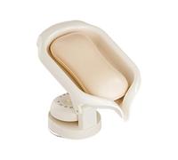 Porte-savon A | Récipient mural pour stocker du savon sans trous ni perçage | Porte-savon réglable pour savon de bar, pour hôtel dortoir cuisine, salle de bain, salle de bain universitaire