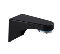 Porte-savon à ventouse en ABS pour cuisine et salle de bain - Support mural - Design solide et peu encombrant - Sans perçage - Noir