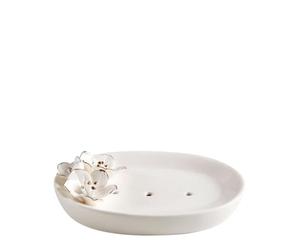 Porte-Savon Amour de Fleurs en céramique
