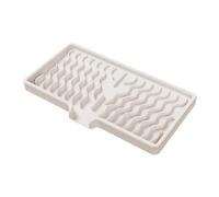 Porte-Savon Bar - Plateau Organisateur en Silicone pour Cuisine et Salle de Bain - Support Séchant Rapide pour Gel Douche Shampoing Parfum Éponge Toilettes Comptoirs Voyage