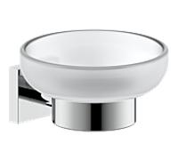 Porte-savon Bravat Quaruna 753310 chromé, à coller/visser