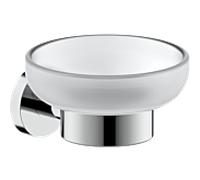 Porte-savon Bravat Varuna 778310 chromé, à coller/visser