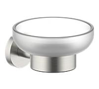 Porte-savon Bravat Varuna 778380, finition acier inoxydable, à coller/visser