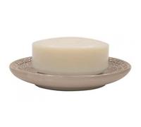 Porte savon - Céramique - Beige - Relief SPIRELLA
