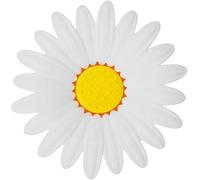 Porte-savon créatif en forme de marguerite et fleur de lotus, porte-savon antidérapant double couche avec drainage, élégant pour salle de bain et cuisine, pour savon de bar, motif marguerite blanche,