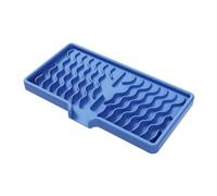 Porte-Savon De Bain - Porte-Savon Barre En Silicone Drainant,Support Séchant Rapide pour Gel Douche Shampoing Parfum Éponge Toilettes Comptoirs Voyage