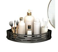 Porte-Savon De Douche À Ventouses - Organisateur de Rangement à Ventouses Sans Perçage | Étagères De Douche Robustes,Pour Salle De Bain Carrelage Coin Mural Verre Shampooing Après-Shampooing Gel Douch