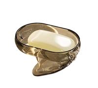 Porte-savon de grande capacité pour salle de bain et buanderie - Design de drainage efficace - Garde au sec - Boîte d'organisation en PET avec trous de drainage