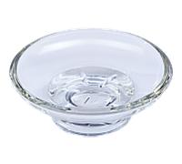 Porte-savon de rechange Bravat Metasoft 121701 en verre transparent